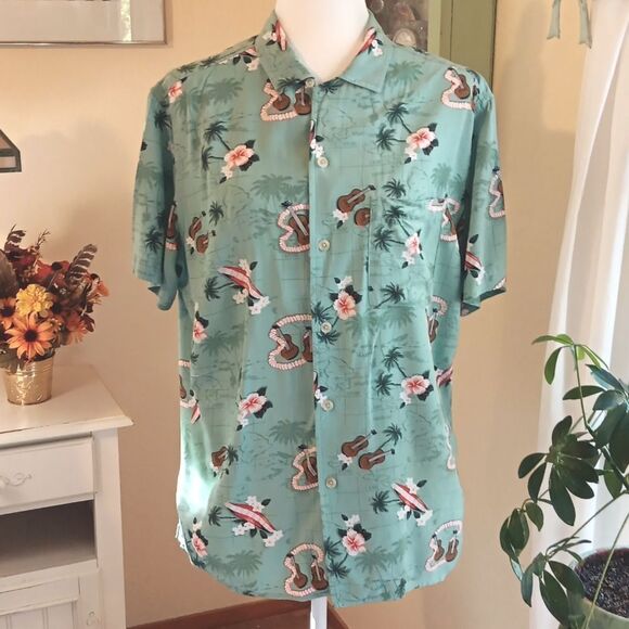 Goodfellow and Co. Hawaiian  Shirt - Picture 1 of 12